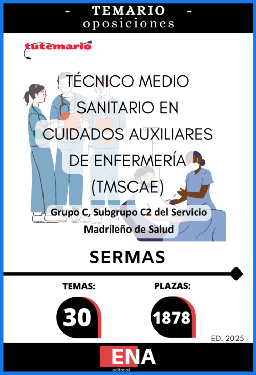 1. TEMARIO OPOSICIONES SERMAS 1878 TMSCAE. Formato (ONLINE)