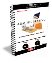 LIBRO TEMARIO sobre los 40 temas solicitados para la cobertura de once plazas de personal funcionario de la Escala de Administración General, Subescala Administrativa, Grupo C, Subgrupo C1, del Ayuntamiento de Boadilla del Monte, cuyas bases específicas regirán la convocatoria del proceso selectivo convocado para la cobertura, por el turno libre, mediante el sistema de oposición, en ejecución de la Oferta de Empleo Público del año 2024