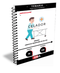 LIBRO TEMARIO sobre los 16 temas solicitados para el estudio de la fase de oposición, de las 740 plazas de Celadores, Grupo E, convocadas por Resolución del 23 de junio de 2025, de la Dirección General de Recursos Humanos y Relaciones Laborales del Servicio Madrileño de Salud, por la que se convocan pruebas selectivas por el turno libre para el acceso a la condición de personal estatutario fijo en las categorías del Grupo E del Servicio Madrileño de Salud.