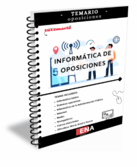 Libro TEMARIO sobre los conocimientos basicos de informática y Misrosoft que se solicitan en la mayoria de oposiciones.