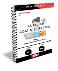 Pack de LIBRO TEMARIO y LIBRO DE TEST, con preguntas (DE CUATRO OPCIONES DE RESPUESTA), sobre los 31 temas solicitados para el estudio de la fase de oposición, de las 933 plazas convocadas por el Servicio Madrileño de Salud, por resolución de 23 de junio de 2025, de la Dirección General de Recursos Humanos y Relaciones Laborales del Servicio Madrileño de Salud, por la que se convocan pruebas selectivas por el turno libre para el acceso a la condición de personal estatutario fijo en la categoría de Grupo Auxiliar Administrativo de Función Administrativa, Grupo C, Subgrupo C2, del Servicio Madrileño de Salud.