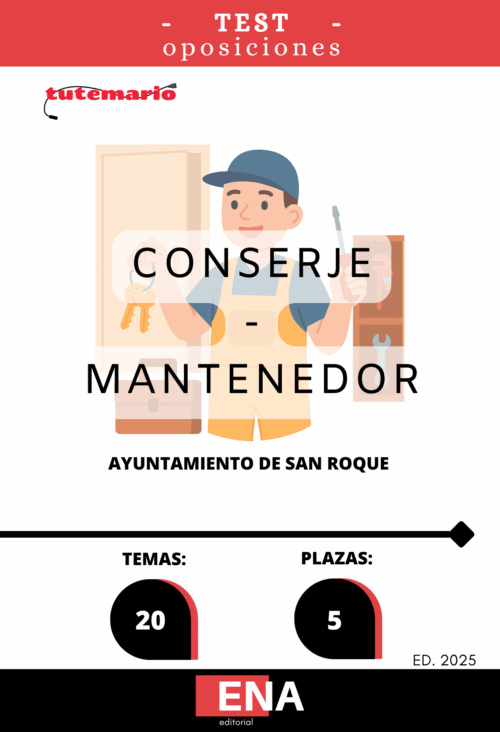Material de estudio para la Oposición Conserje Mantenimiento Ayuntamiento San Roque.