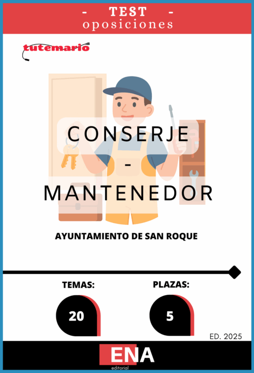 Material de estudio para la Oposición Conserje Mantenimiento Ayuntamiento San Roque.
