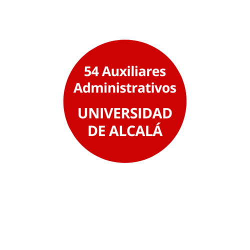 54 Auxiliar Administrativo Universidad Alcalá.