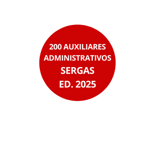 Oposición 200 Auxiliar Administrativo para el SERGAS