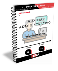 Pack de LIBRO TEMARIO y LIBRO TEST, con preguntas (DE CUATRO OPCIONES DE RESPUESTA),sobre los 20 temas solicitados para el estudio de la fase de oposición de las 53 plazas convocadas por la Diputación de Málaga y publicadas en el Boletín Oficial de la Provincia de Málaga el 11/12/2023, para la selección mediante concurso-oposición de las plazas vacantes en la plantilla de personal de la excelentísima diputación provincial de málaga, incorporadas a las oeps de los años 2020, 2021, 2022 y 2023, correspondientes a la tasa de reposición.