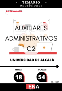 3. TEMARIO 54 Auxiliar Administrativo Universidad Alcalá. PDF