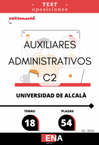 6. TEST. 54 Auxiliar Administrativo Universidad Alcalá. PDF