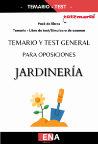 Pack de estudio donde se incluye: Temario y Test, dos libros donde desarrollamos el temario solicitado para las oposiciones de cualquier convocatoria para Oposiciones de jardinería, ya sea oficiales o ayudantes. Se han seleccionado 4 temas legislativos y varios temas específicos del oficio, después de una selección de convocatorias de toda España.