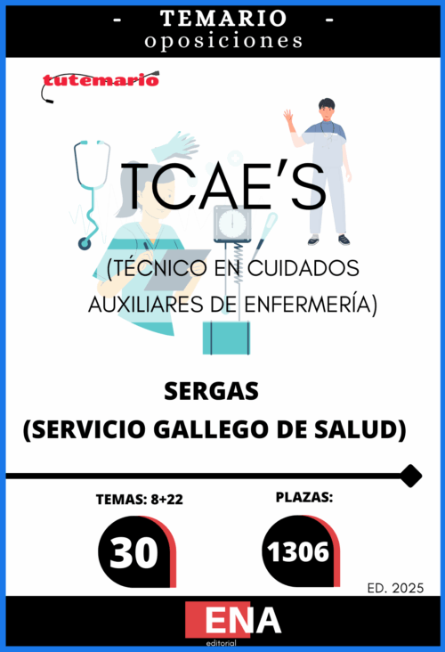 Material de estudio para la Oposición 1306 plazas de TCAES para el SERGAS.
