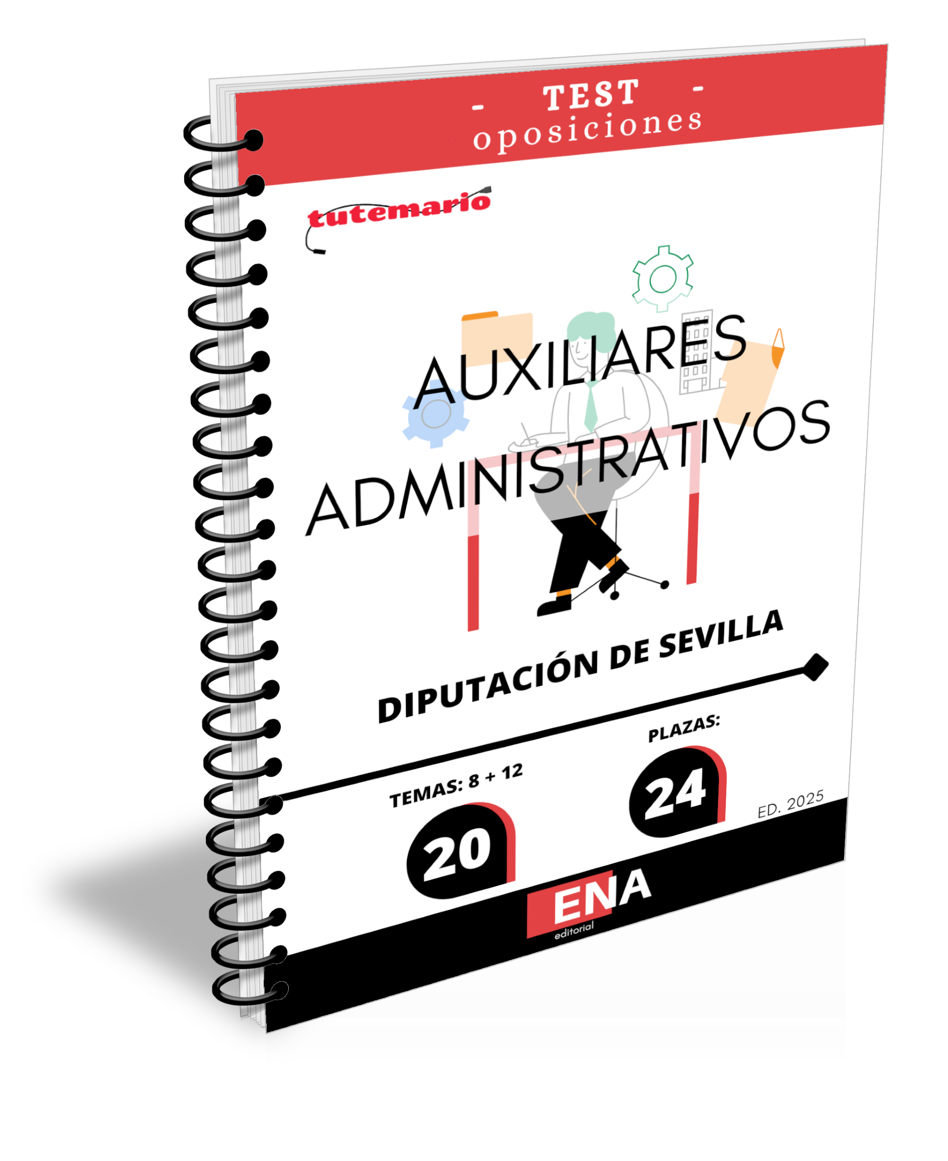 Material de estudio para la Oposición 24 Auxiliar Administrativo en la Diputación de Sevilla.