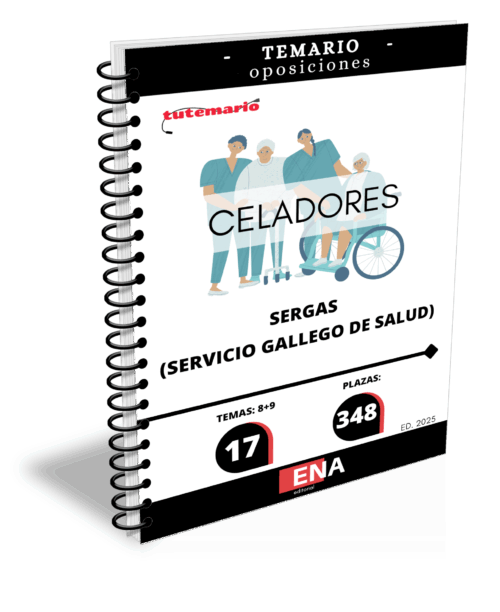 Material de estudio para la Oposición 348 plazas de CELADORES para el SERGAS.