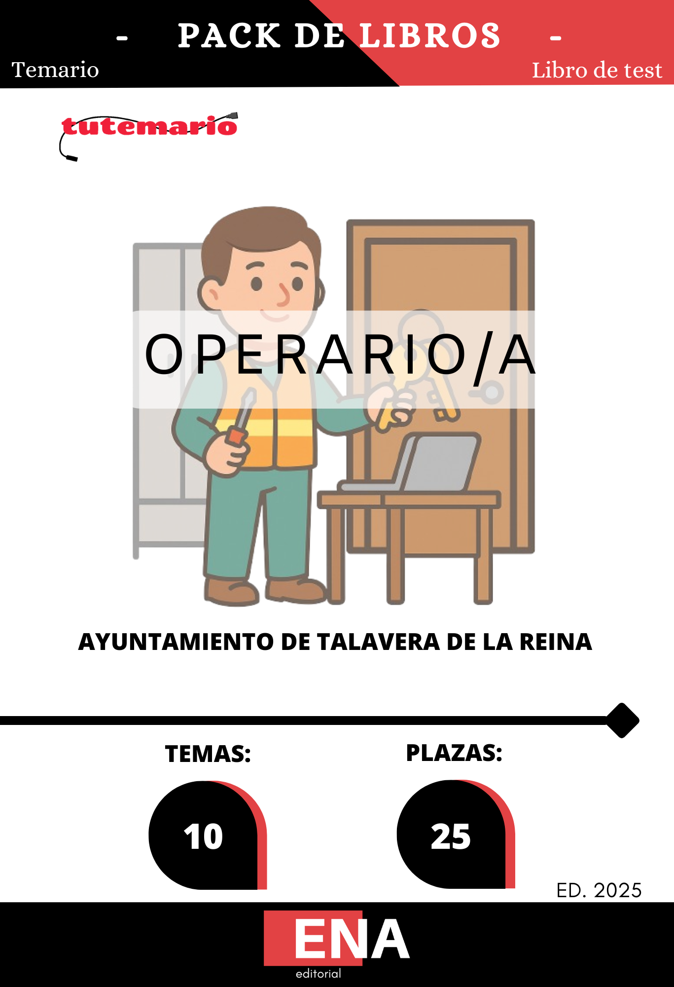 Material de estudio para la oposición operarios / as del Ayuntamiento de Talavera de la Reina.