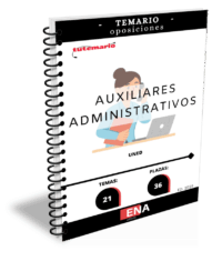 LIBRO TEMARIO, sobre los 21 temas solicitados para el estudio de las oposiciones de 36 plazas de Auxiliares Administrativos, por Resolución de 18 de diciembre de 2024 (BOE de 25 de diciembre), de la Universidad Nacional de Educación a Distancia (en adelante, UNED), donde se publica la oferta de empleo público correspondiente al ejercicio 2024 para personal técnico, de gestión y de administración y servicios, en la que se incluye la autorización de la convocatoria de plazas de nuevo ingreso en la Escala de Auxiliares Administrativos de la UNED, Subgrupo C2, por el sistema general de acceso libre.