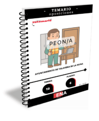 LIBRO TEMARIO, sobre los 10 temas (2 + 8) solicitados para el estudio de la fase de oposición, de las 6 plazas de PEONES/AS, Convocadas por el Ayuntamiento de Talavera de la Reina, publicado el 03/10/2025 en el Boletín Oficial de Toledo: BASES POR LAS QUE SE REGIRÁ EL PROCESO SELECTIVO PARA LA PROVISIÓN DE 6 PLAZAS DE PEONES/AS en régimen de personal laboral, grupo AP, subgrupo V, por turno libre y oposición.