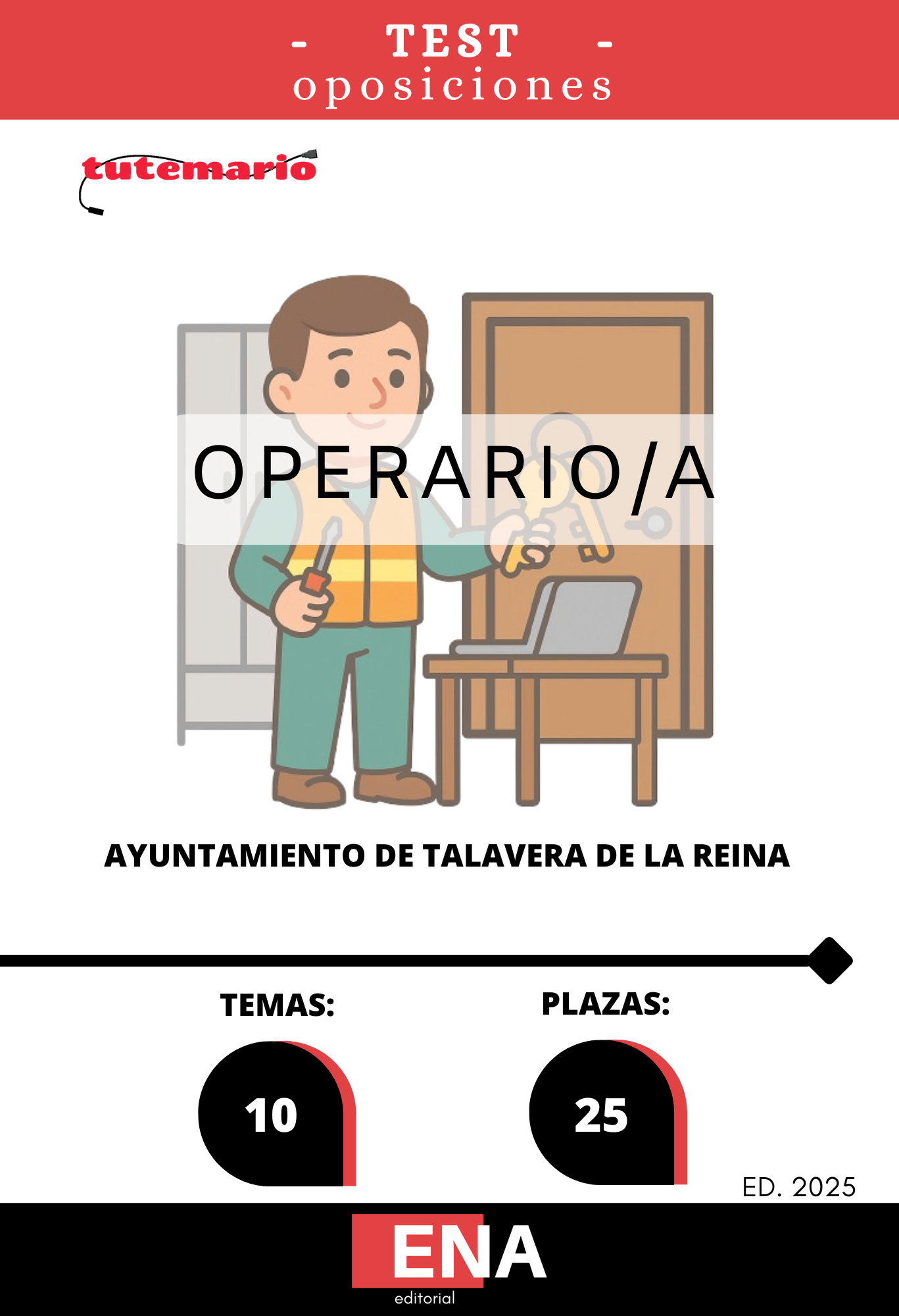 6. TEST oposición operarios / as del Ayuntamiento de Talavera de la Reina PDF