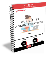 LIBRO TEST, con preguntas (DE CUATRO OPCIONES DE RESPUESTA), sobre los 21 temas solicitados para el estudio de las oposiciones de 36 plazas de Auxiliares Administrativos, por Resolución de 18 de diciembre de 2024 (BOE de 25 de diciembre), de la Universidad Nacional de Educación a Distancia (en adelante, UNED), donde se publica la oferta de empleo público correspondiente al ejercicio 2024 para personal técnico, de gestión y de administración y servicios, en la que se incluye la autorización de la convocatoria de plazas de nuevo ingreso en la Escala de Auxiliares Administrativos de la UNED, Subgrupo C2, por el sistema general de acceso libre.