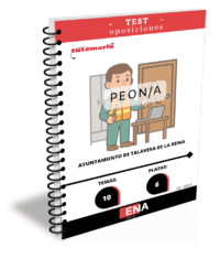 LIBRO DE TEST, con preguntas (DE CUATRO OPCIONES DE RESPUESTA), sobre los 10 temas (2 + 8) solicitados para el estudio de la fase de oposición, de las 6 plazas de PEONES/AS, Convocadas por el Ayuntamiento de Talavera de la Reina, publicado el 03/10/2025 en el Boletín Oficial de Toledo: BASES POR LAS QUE SE REGIRÁ EL PROCESO SELECTIVO PARA LA PROVISIÓN DE 6 PLAZAS DE PEONES/AS en régimen de personal laboral, grupo AP, subgrupo V, por turno libre y oposición.