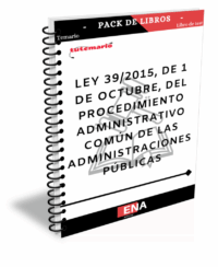 LIBRO ESTUDIO Ley 39/2015 de 1 de Octubre del Procedimiento Administrativo Común de las Administraciones Públicas