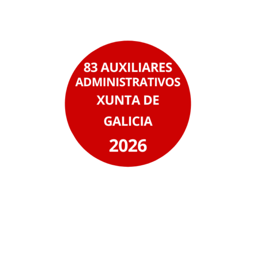 83 AUXILIARES ADMINISTRATIVOS C2 XUNTA DE GALICIA ED 2026