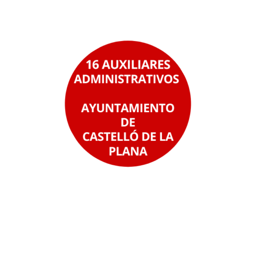 Auxiliares Administrativos Ayuntamiento Castellón de la Plana