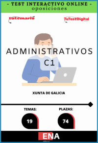 TEST INTERACTIVO, con preguntas (DE CUATRO OPCIONES DE RESPUESTA), con preguntas (DE CUATRO OPCIONES DE RESPUESTA),sobre los 19 temas, solicitados para el estudio del primer ejercicio de la fase de oposición, para las 74 plazas convocadas por la Xunta de Galicia del año 2025, por resolución publicada en el DOG el 25-11-2025.