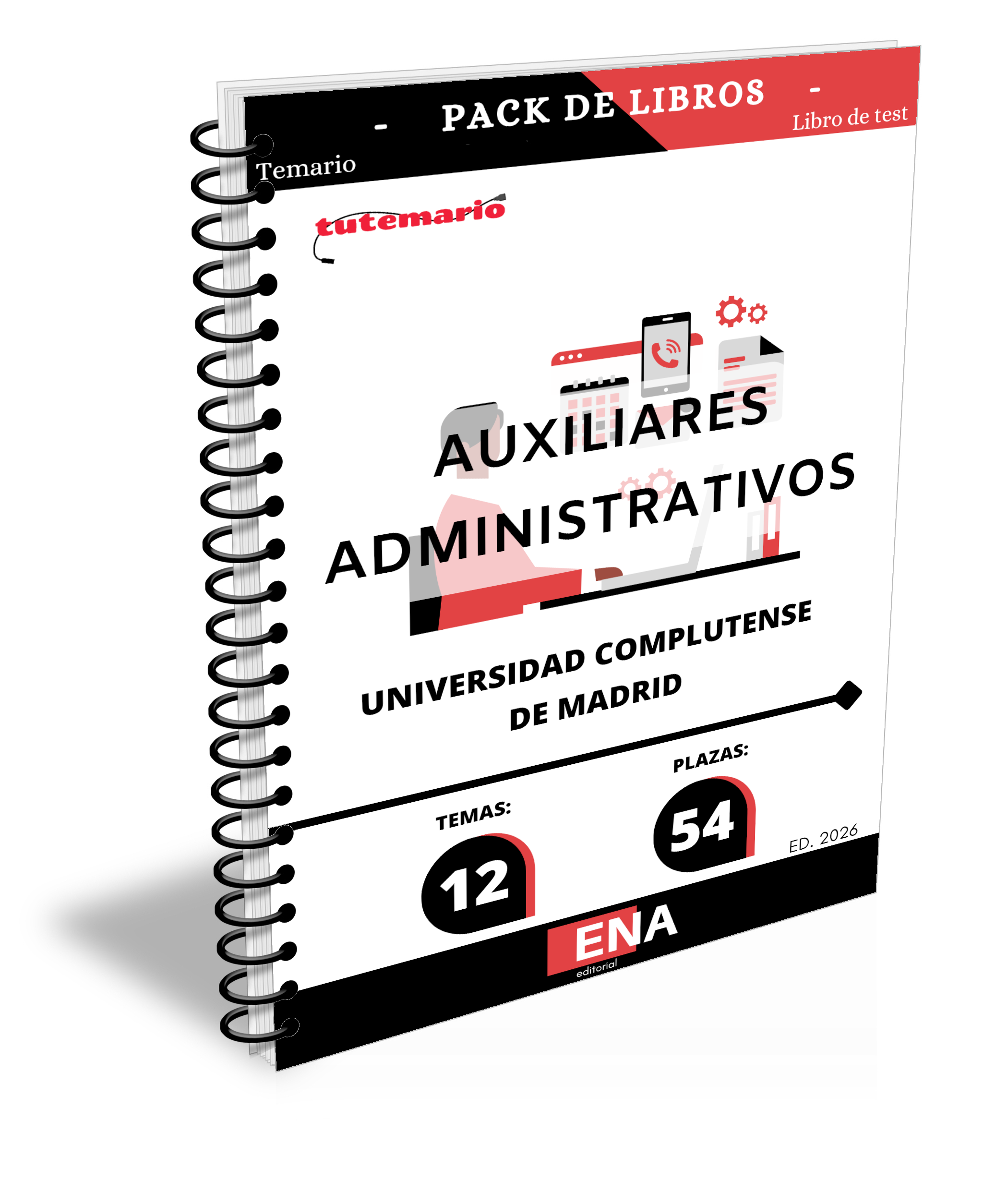 Material de estudio para la Oposición Auxiliar Administrativo Universidad Complutense