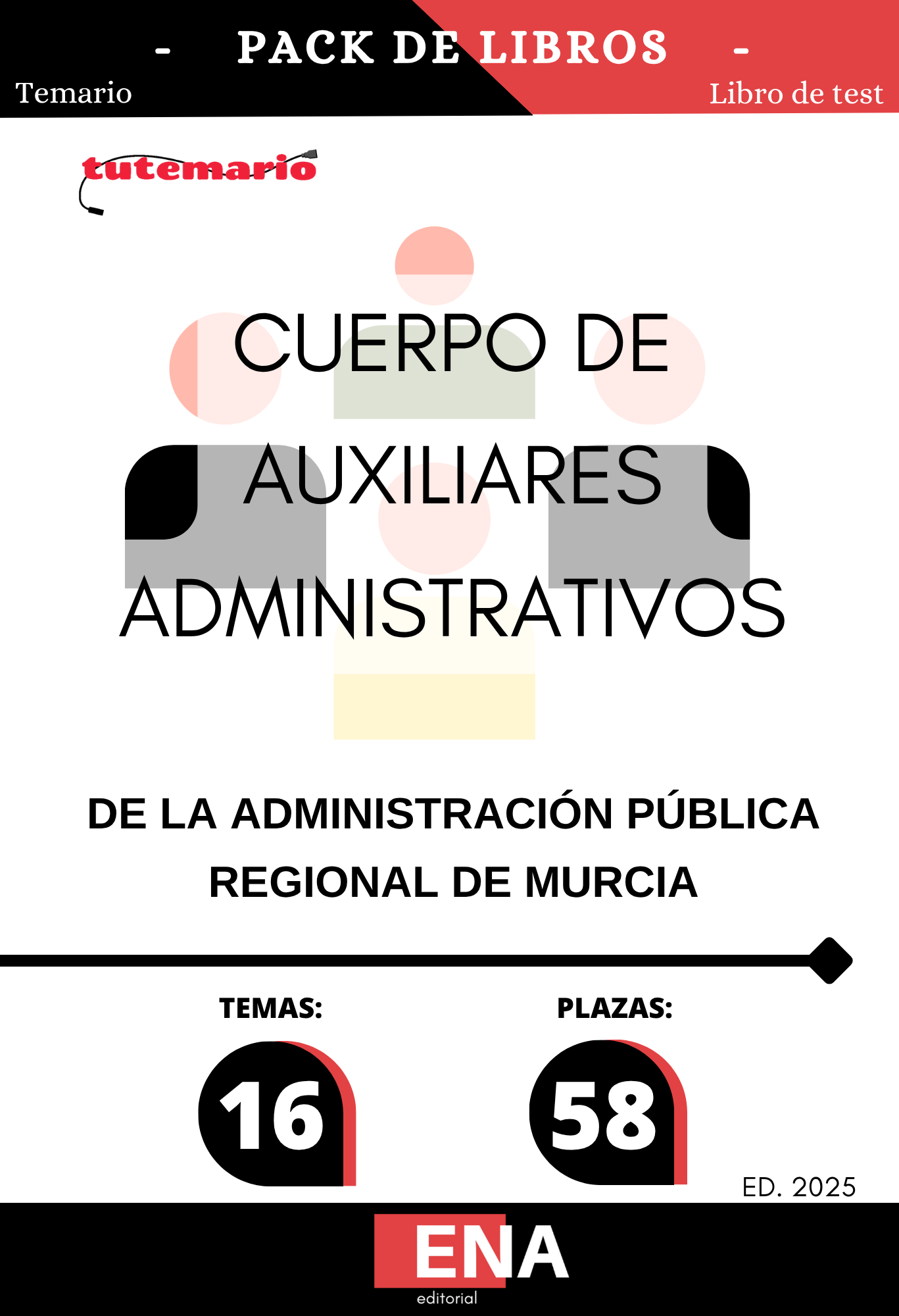 Material de estudio para la Oposición 58 Auxiliares Administrativos Murcia