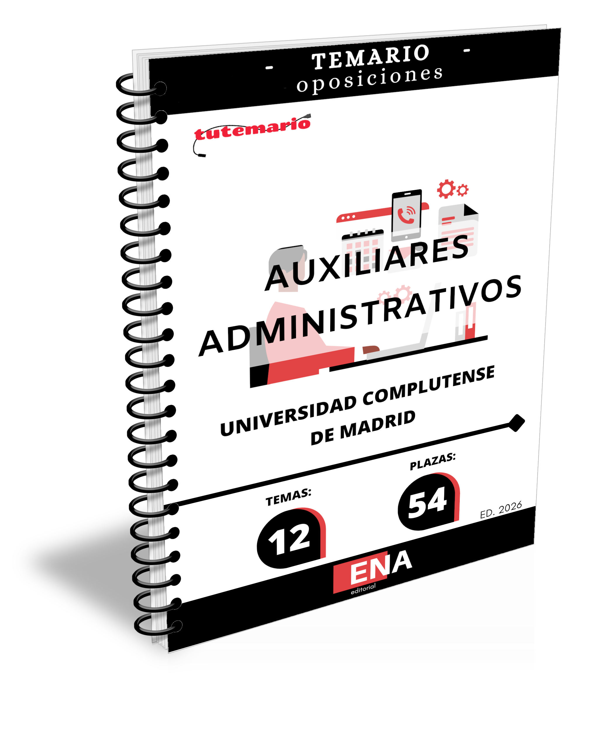 Material de estudio para la Oposición Auxiliar Administrativo Universidad Complutense