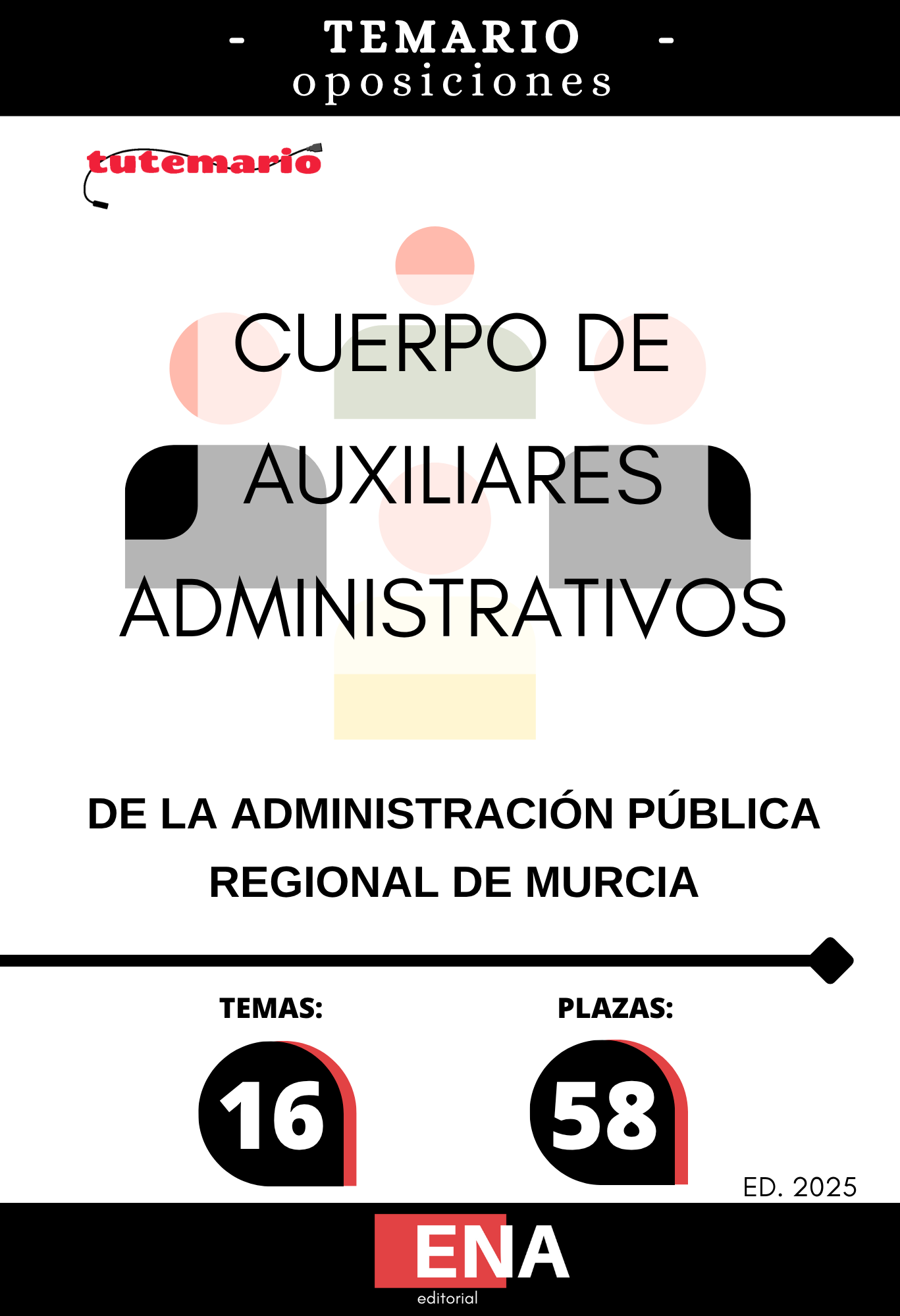 3. TEMARIO. 58 Auxiliares Administrativos Murcia PDF