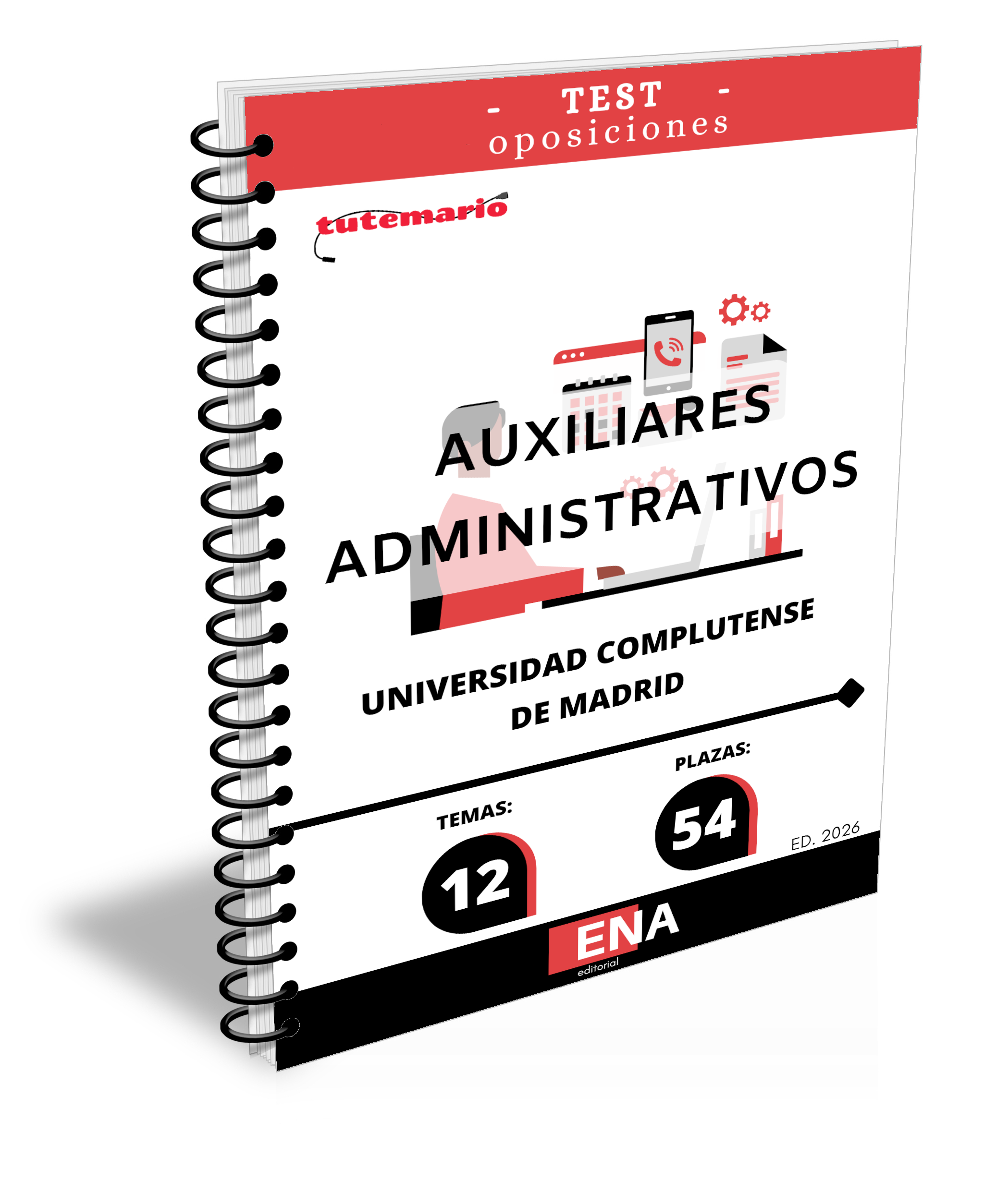 Material de estudio para la Oposición Auxiliar Administrativo Universidad Complutense