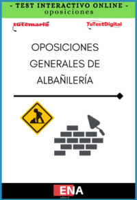 0. TEST INTERACTIVO. Oposiciones conocimientos de albañilería. INTERACTIVO desde 5€ al mes