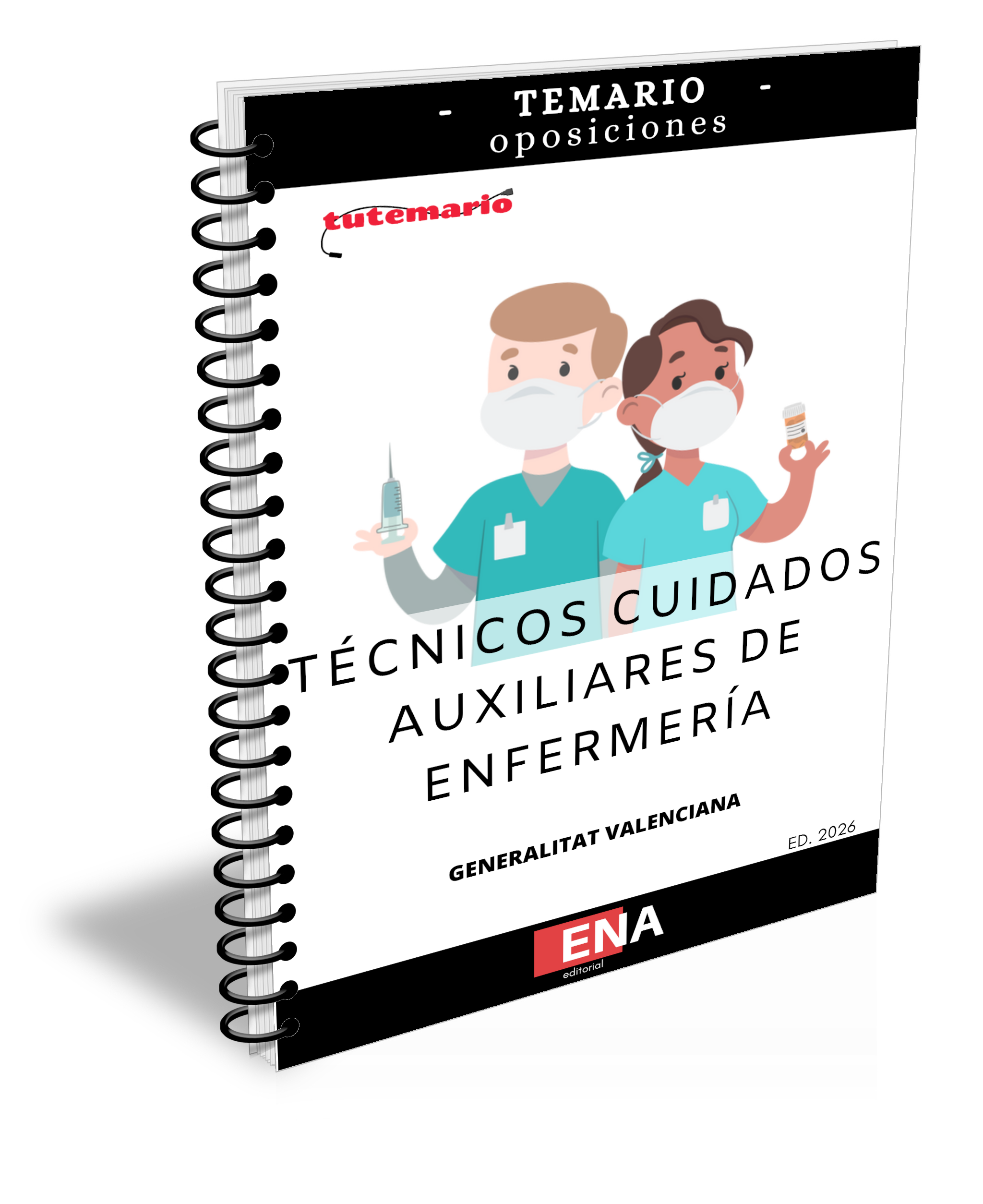 Material de estudio para la Oposición TCAE en la GVA 2026.