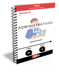 LIBRO DE TEST, con preguntas (DE CUATRO OPCIONES DE RESPUESTA), sobre los 19 temas, solicitados para el estudio del primer ejercicio de la fase de oposición, para las 74 plazas convocadas por la Xunta de Galicia del año 2025, por resolución publicada en el DOG el 25-11-2025.