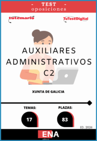 T, con preguntas (DE CUATRO OPCIONES DE RESPUESTA), sobre los 17 temas, solicitados para el estudio del primer ejercicio de la fase de oposición, para las 83 plazas convocadas por la Xunta de Galicia del año 2025, por resolución publicada en el DOG el 25-11-2025.