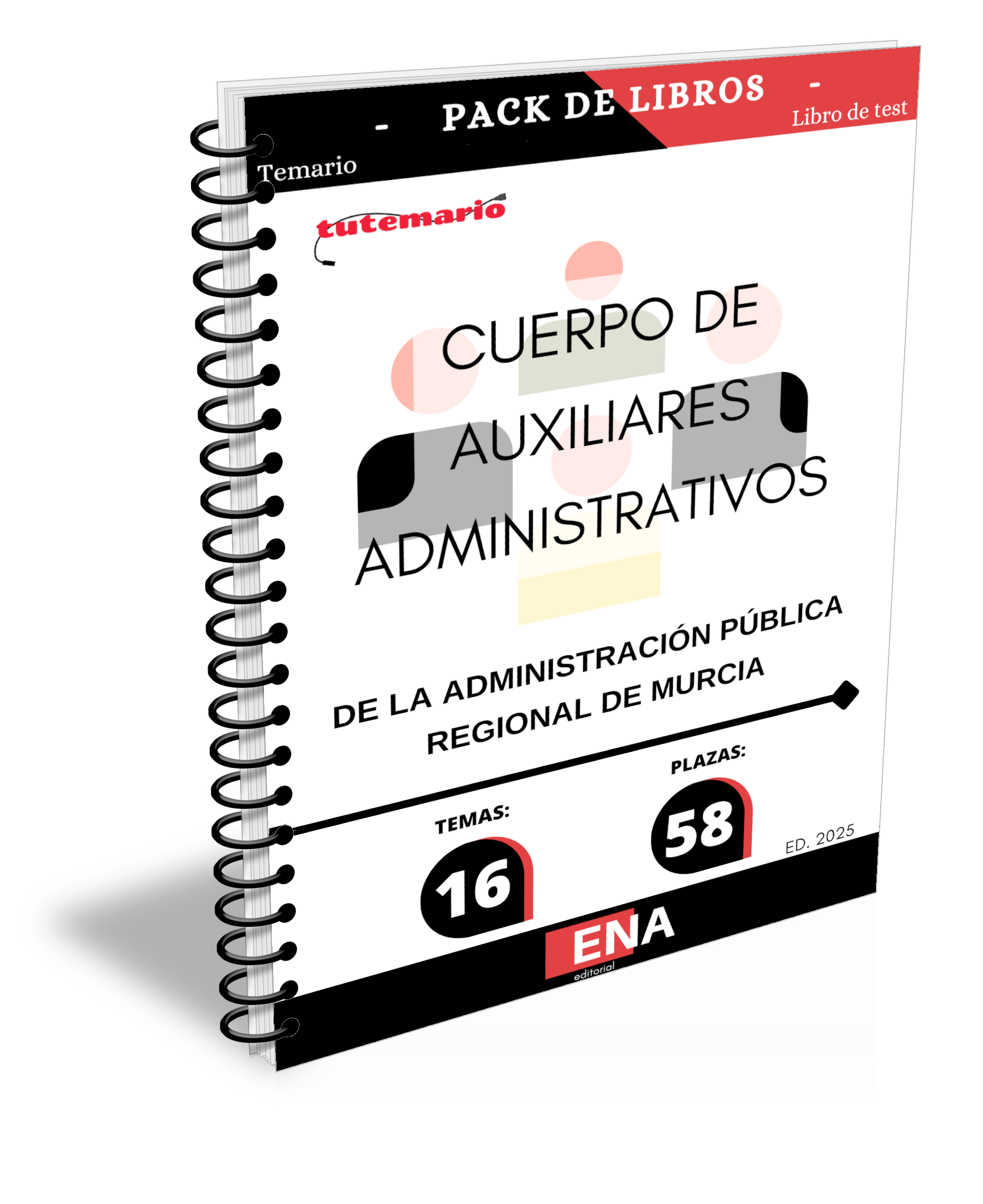 Material de estudio para la Oposición 58 Auxiliares Administrativos Murcia