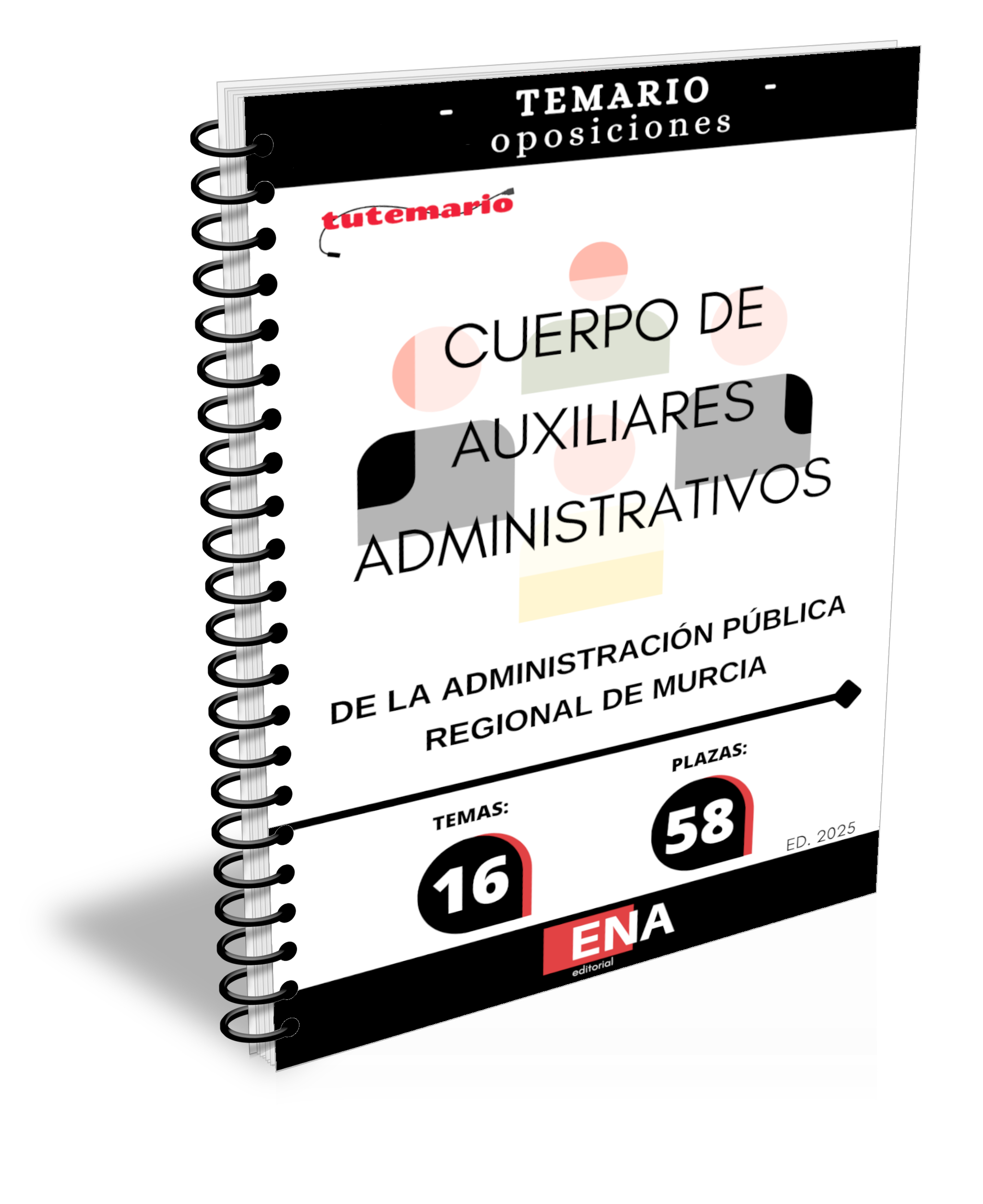 Material de estudio para la Oposición 58 Auxiliares Administrativos Murcia
