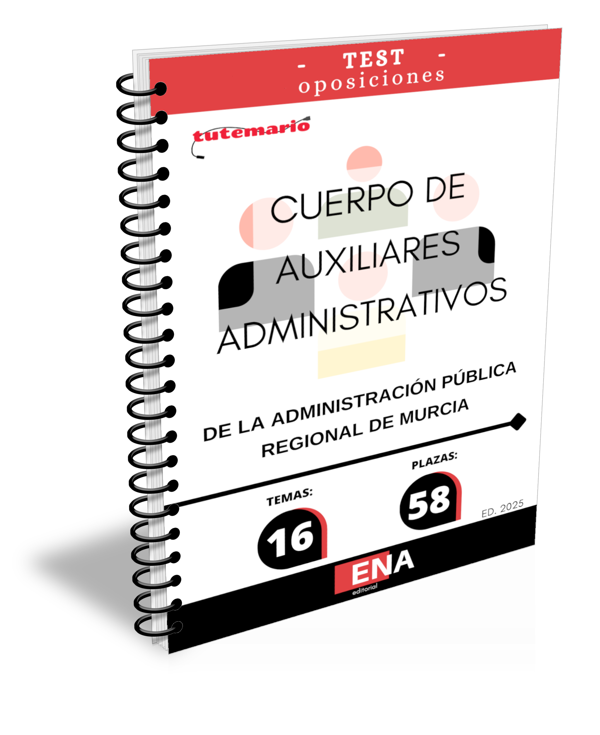 Material de estudio para la Oposición 58 Auxiliares Administrativos Murcia