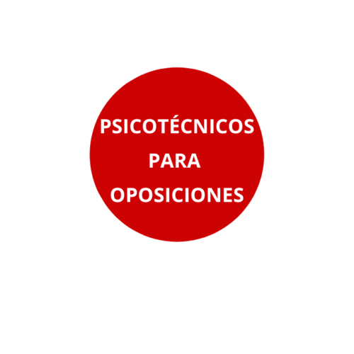 PSICOTÉCNICOS PARA OPOSICIONES