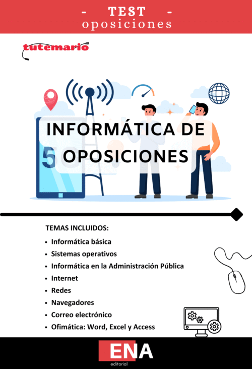 6. TEST Oposiciones de informática básica y Microsoft. Formato PDF ...