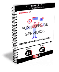 Material de estudio para la Oposición Auxiliares de Servicio Universidad de Extremadura 