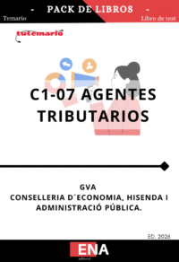 7. TEMARIO y TEST Oposición APT C1-07 Agentes Tributarios GVA. FORMATO ONLINE