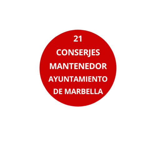 Conserjes Mantenedores Ayuntamiento Marbella.