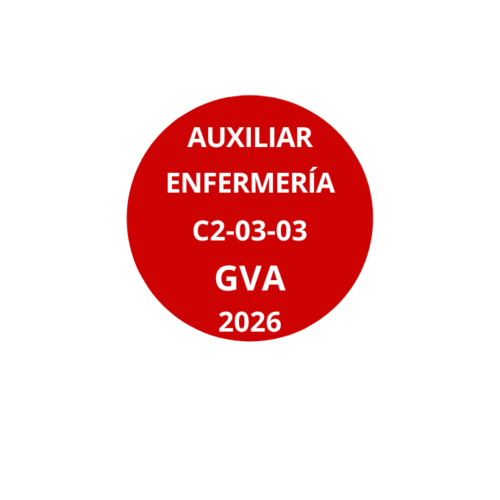 Oposición GVA 2026 Auxiliar Enfermería C2-03-03