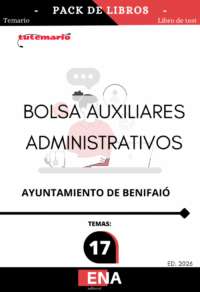 Libros oposición Auxiliares Administrativos Ayuntamiento Benifaió. Libros de oposiciones para esta misma convocatoria de 22€ a 130€ 
