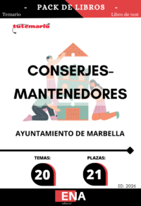 7. TEMARIO y TEST, oposición Conserjes Mantenedores Ayuntamiento Marbella. Formato ONLINE