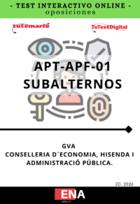 Libros oposiciones Subalternos GVA 2026. Libros de oposiciones para esta misma convocatoria de 16€ a 94€ 