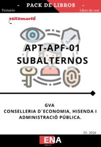 Libros oposiciones Subalternos GVA 2026. Libros de oposiciones para esta misma convocatoria de 16€ a 94€ 
