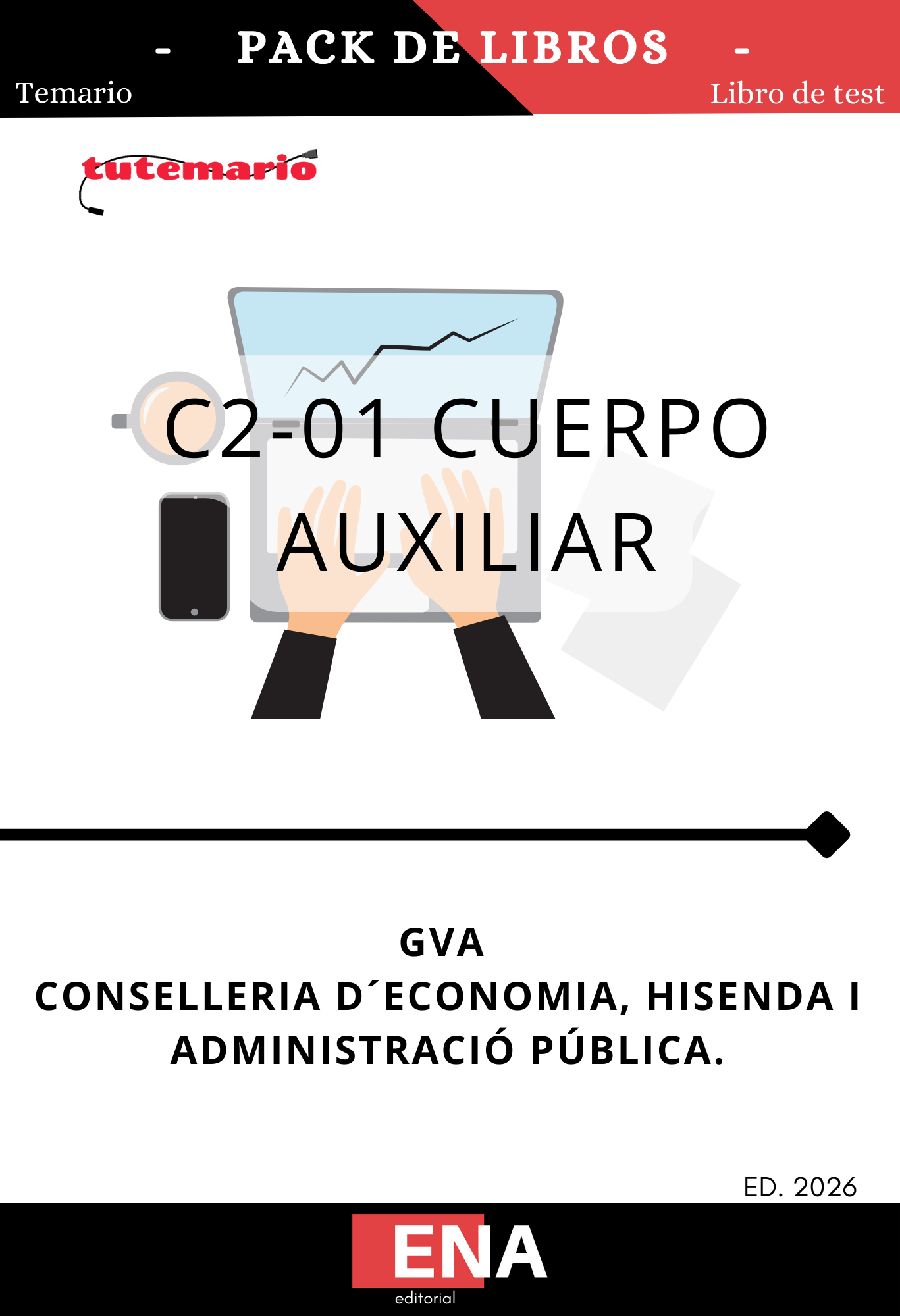 Libros oposición GVA C2-01 Cuerpo Auxiliar