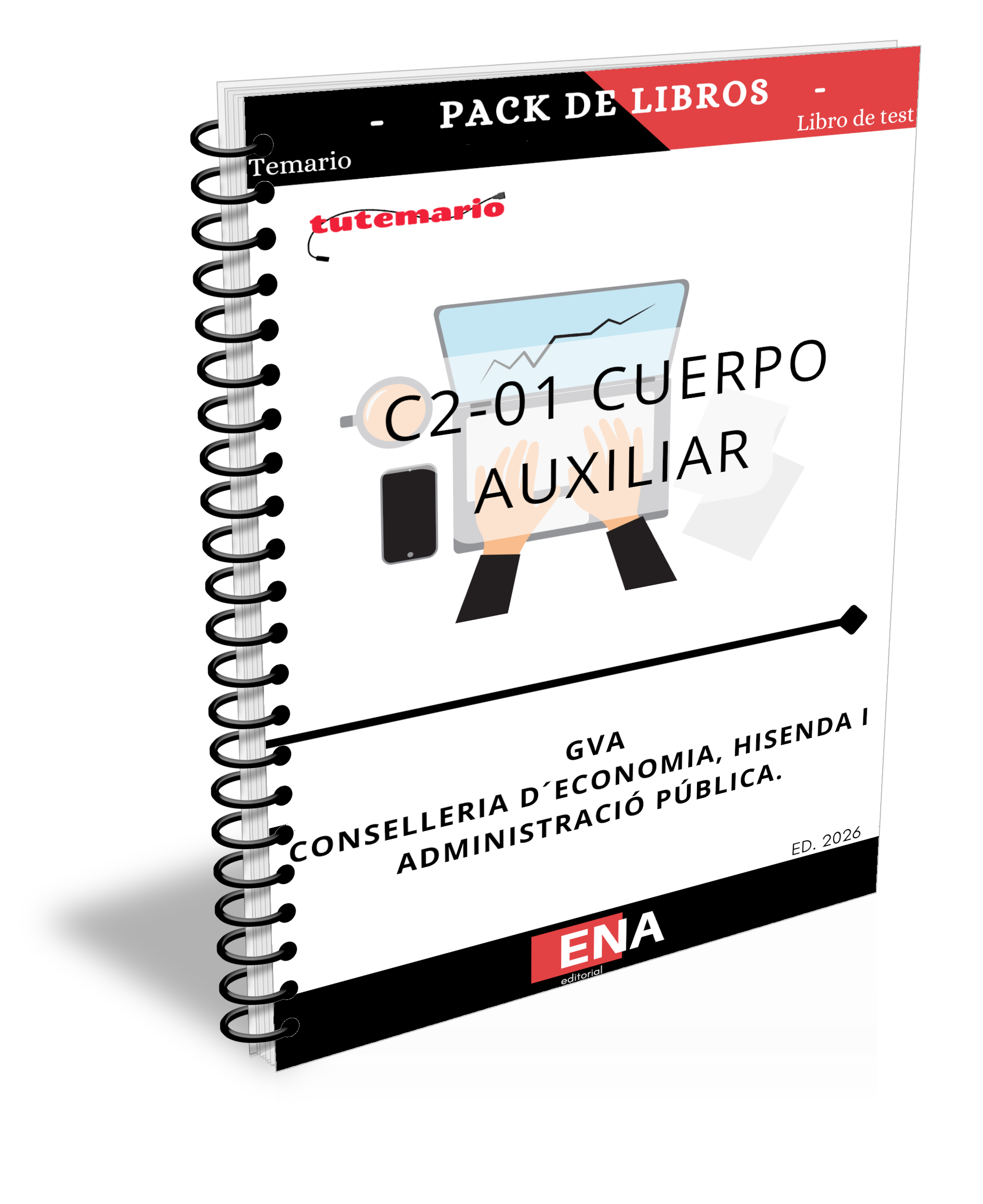 Libros oposición GVA C2-01 Cuerpo Auxiliar Libros de oposiciones para GVA C2-01 Cuerpo Auxiliar de 18€ a 147€